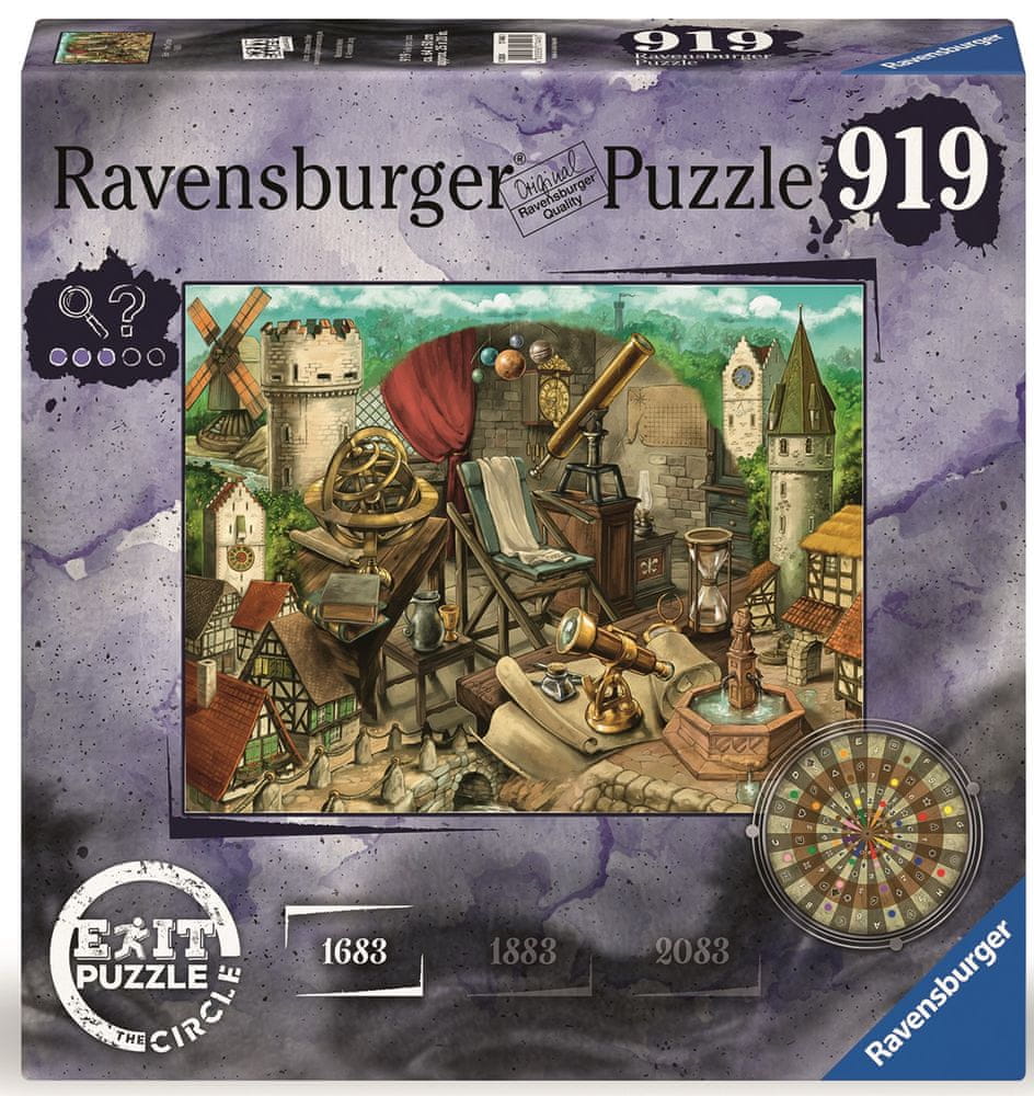 Ravensburger 174461 EXIT Puzzle - The Circle: Ravensburg 1683 919 dielikov